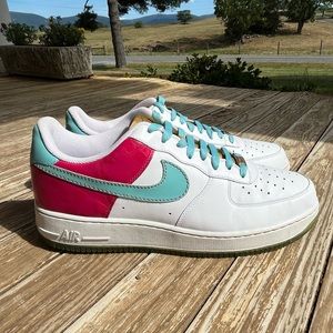 Nike Air Force 1 Crimson Hawaiian Gold - Size Men’s 13